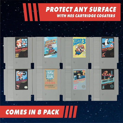 Nintendo - Untersetzer NES Spiele