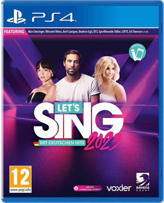 PS4 - Lets Sing 2023 Mit Deutschen Hits (Gebraucht)