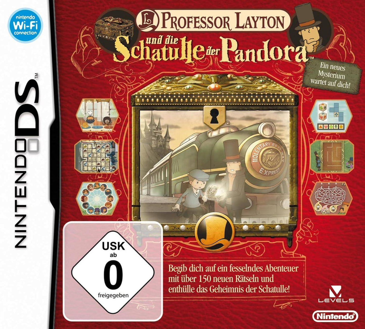 DS - Professor Layton Und Die Schatulle Der Pandora - Nur Modul (Gebraucht)