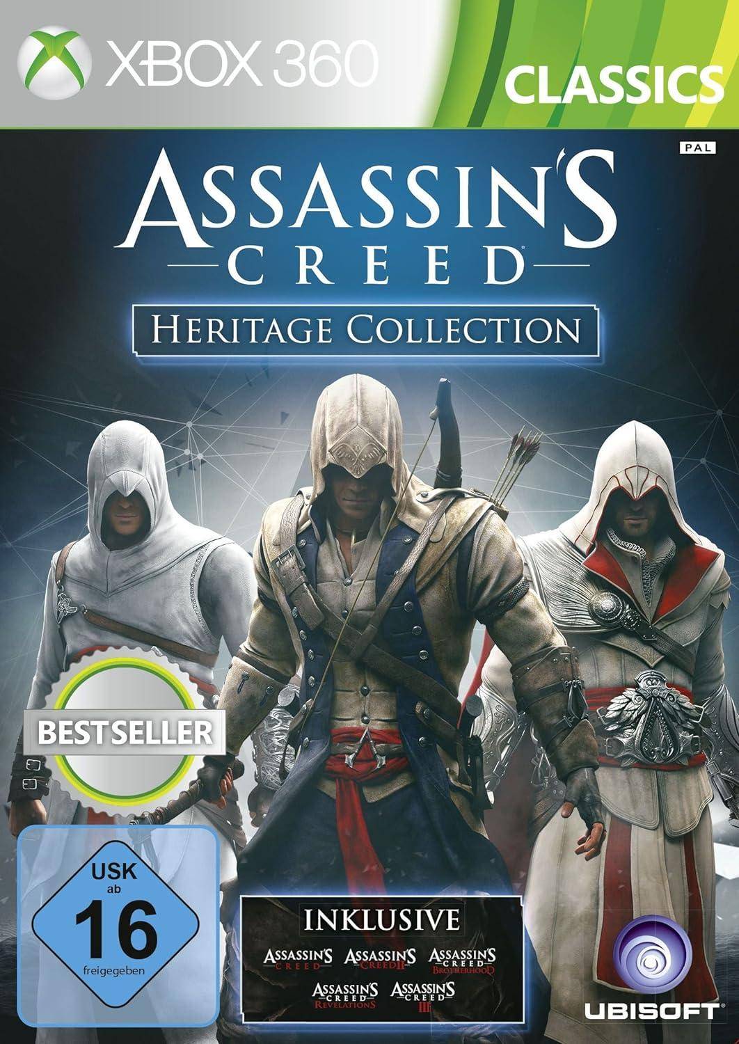 XBOX 360 - Assassins Creed Heritage Collection (Gebraucht)