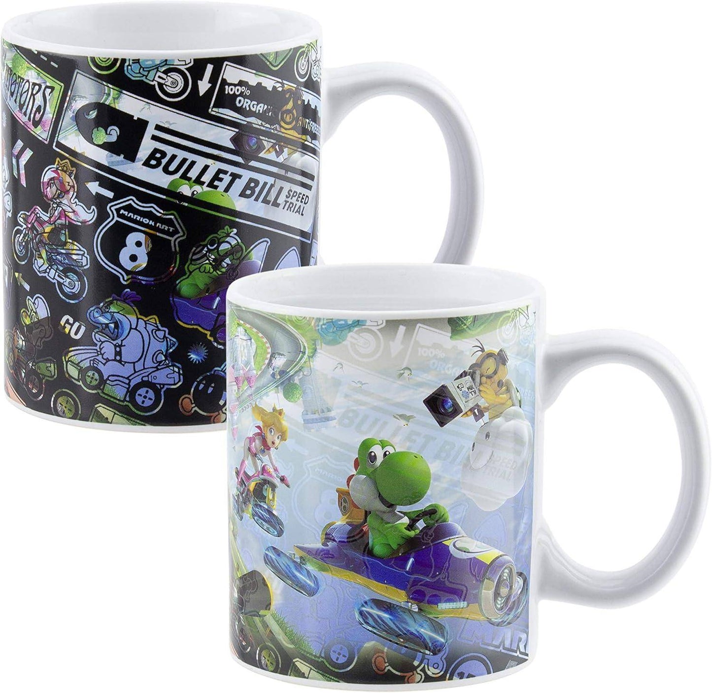 Nintendo - Tasse mit Thermoeffekt Mario Kart - 500 ml