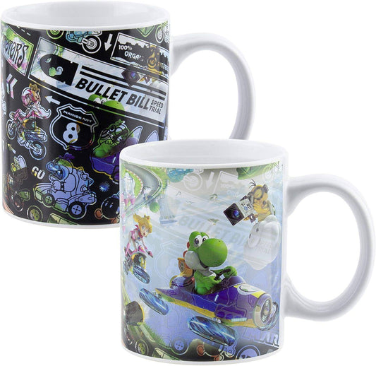 Nintendo - Tasse mit Thermoeffekt Mario Kart - 500 ml