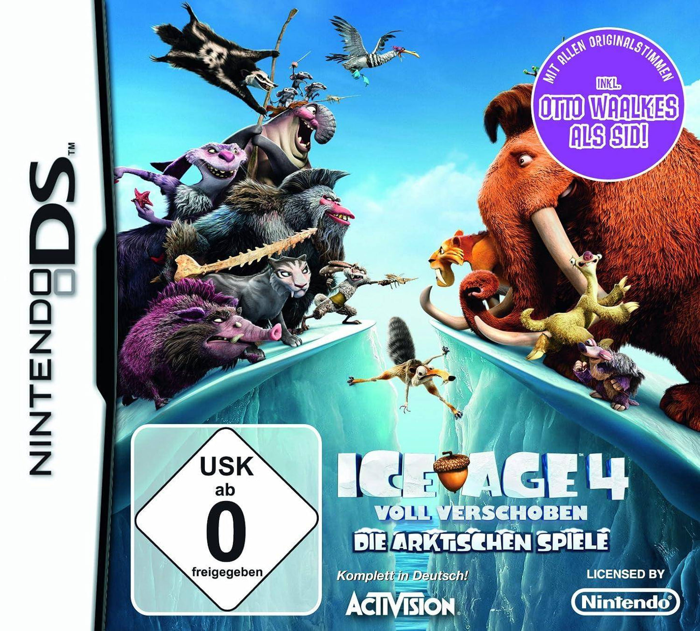 DS - Ice Age 4 Voll Verschoben Die Arktischen Spiele (Gebraucht)