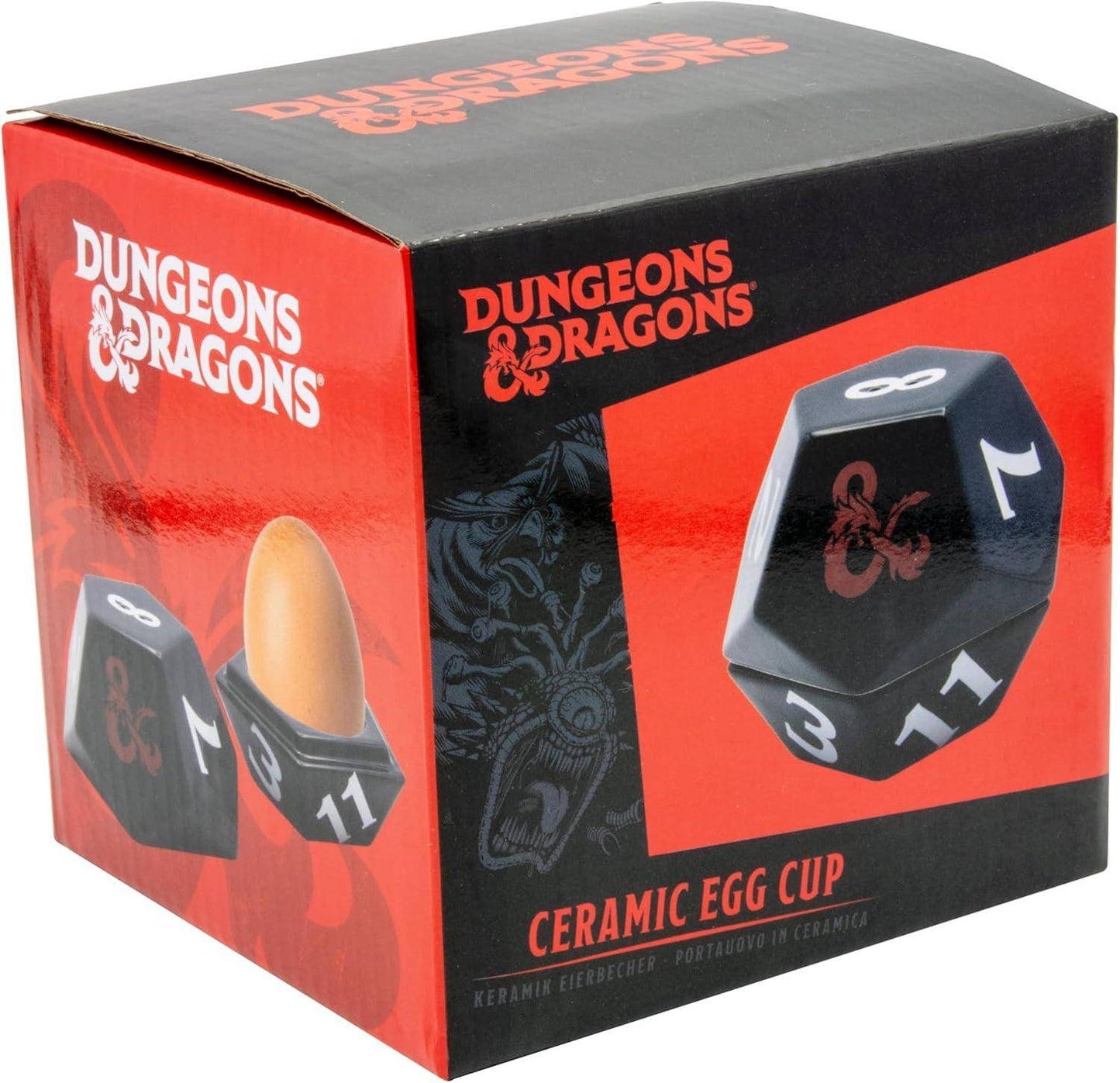 Dungeons & Dragons - Eierbecher & Salzstreuer Würfel