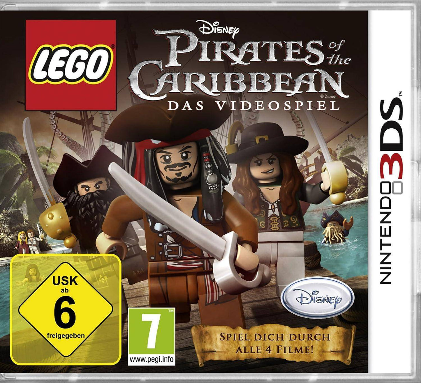3DS - LEGO Pirates Of The Caribbean (Gebraucht)