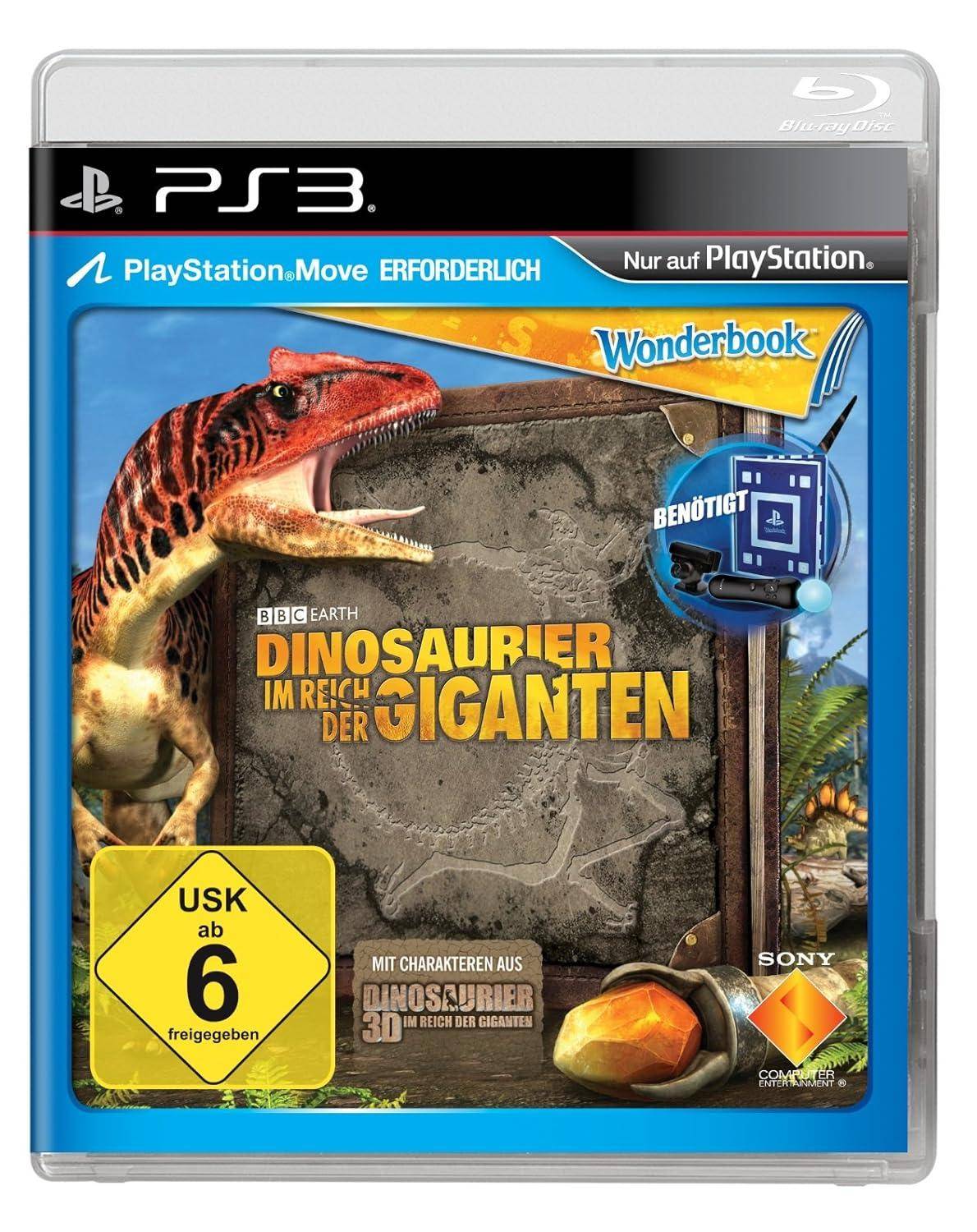 PS3 - Wonderbook Dinosaurier Im Reich Der Giganten (Gebraucht)
