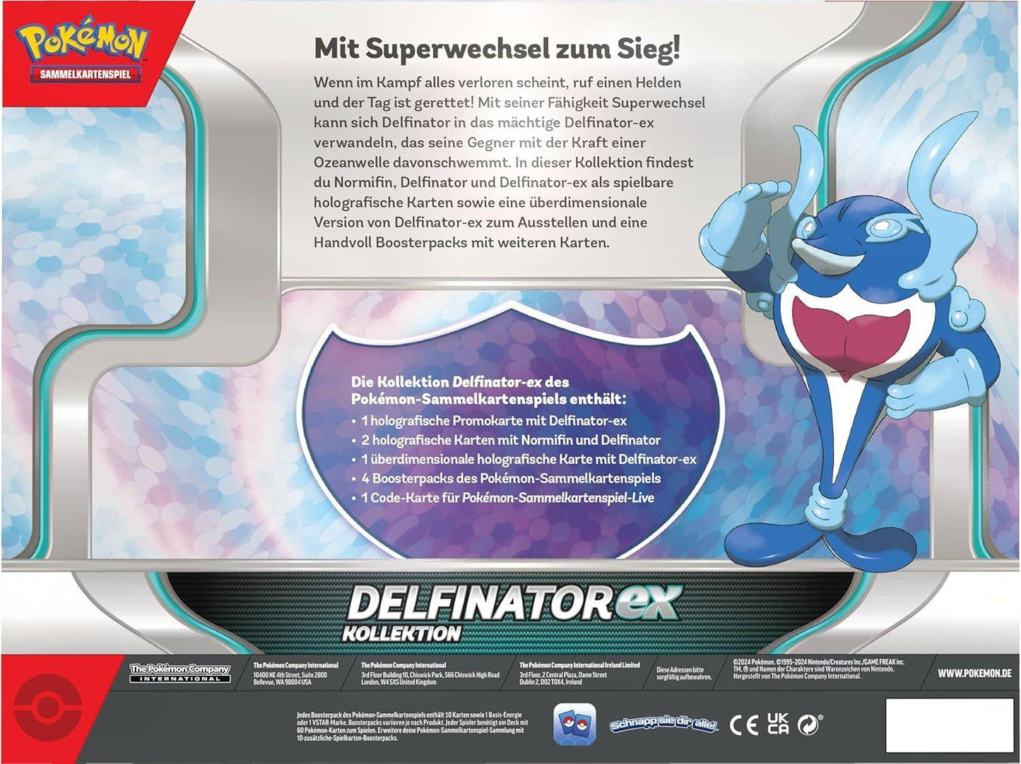 Pokémon - Kollektion Delfinator EX - DE