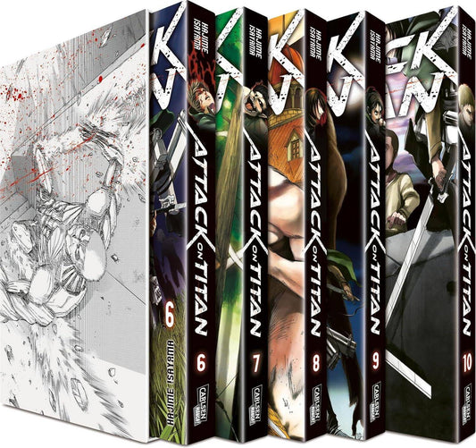 Attack on Titan Schuber - Band 6-10