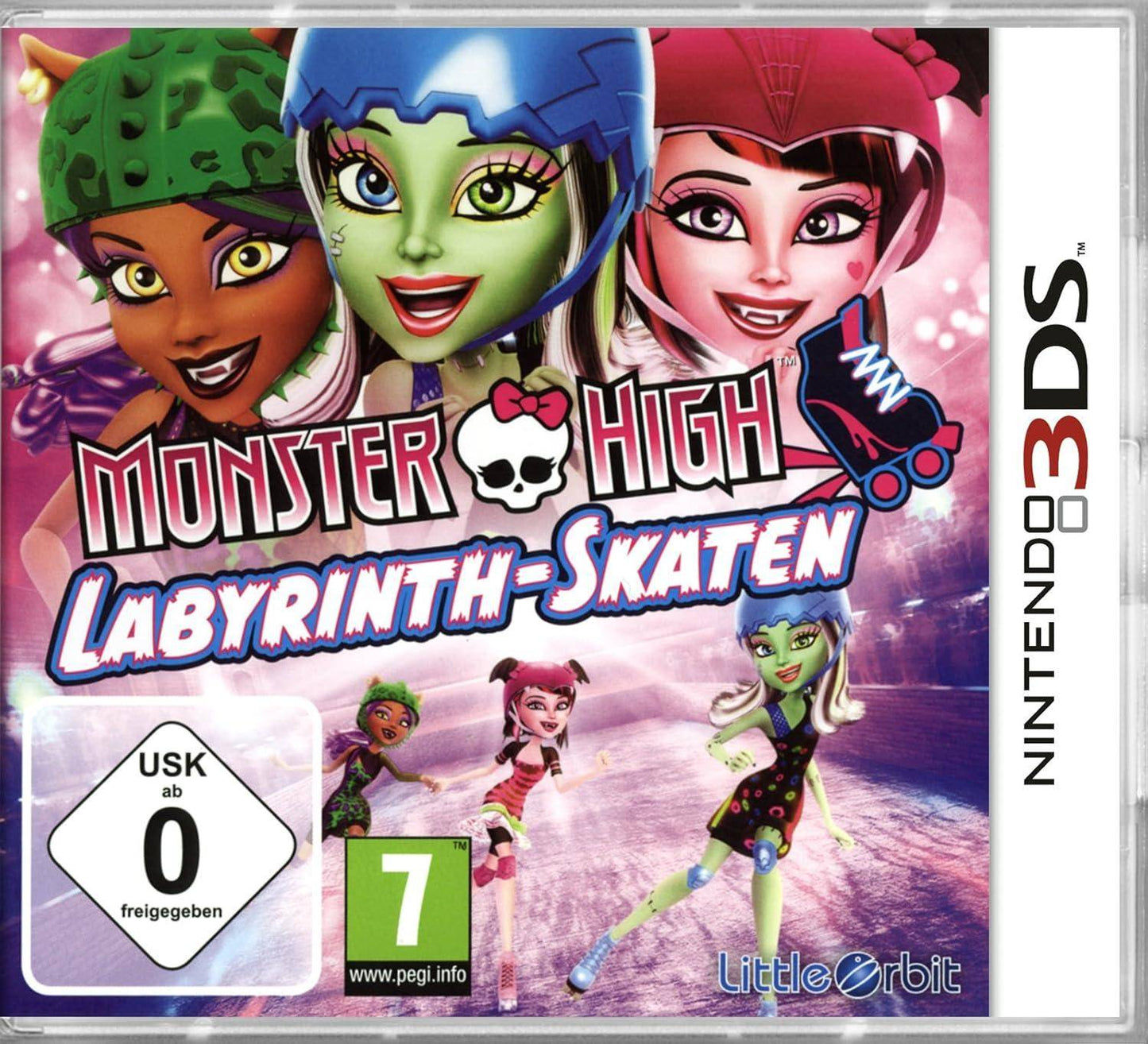 3DS - Monster High Labyrinth Skaten (Gebraucht)