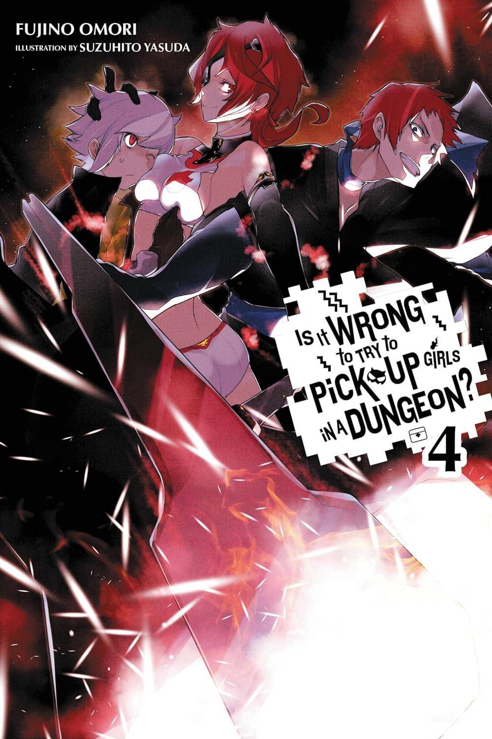 Is It Wrong to Try to Pick Up Girls in a Dungeon? - Light Novel - Band 4 - Englisch (Gebraucht)
