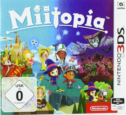 3DS - Miitopia - Nur Modul (Gebraucht)