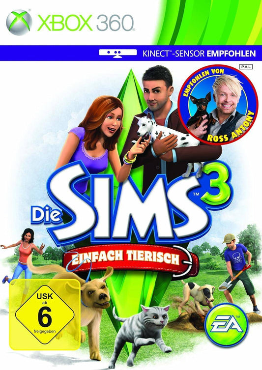 XBOX 360 - Die Sims 3 Einfach Tierisch (Gebraucht)