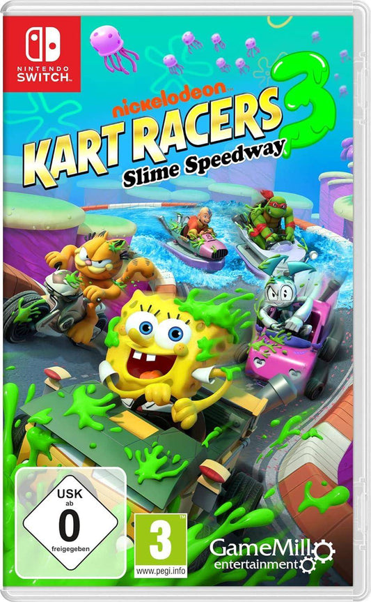 Switch - Nickelodeon Kart Racers 3 Slime Speedway (Gebraucht)