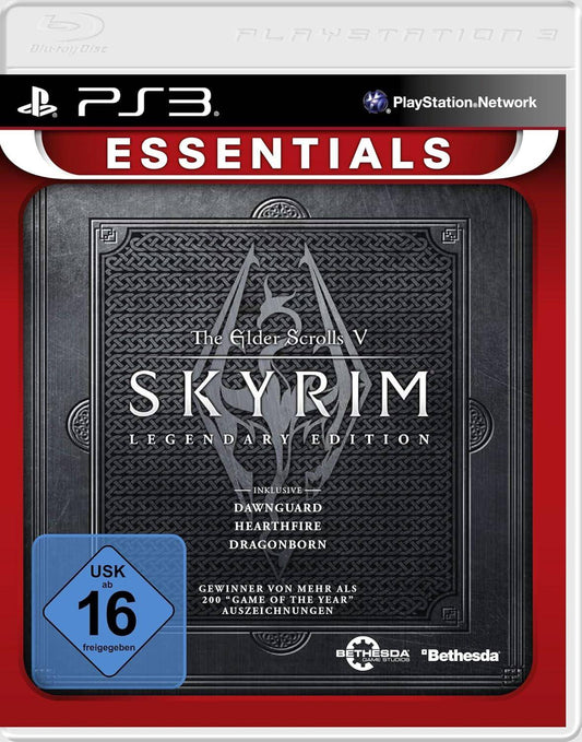 PS3 - The Elder Scrolls 5 Skyrim Legendary Edition - Essentials (Sealed)