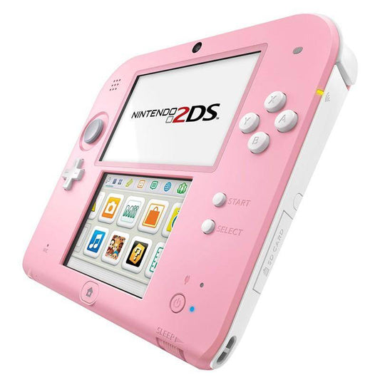 2DS - Konsole - Pink-Weiß (Gebraucht)