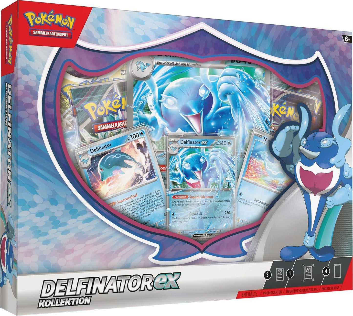 Pokémon - Kollektion Delfinator EX - DE