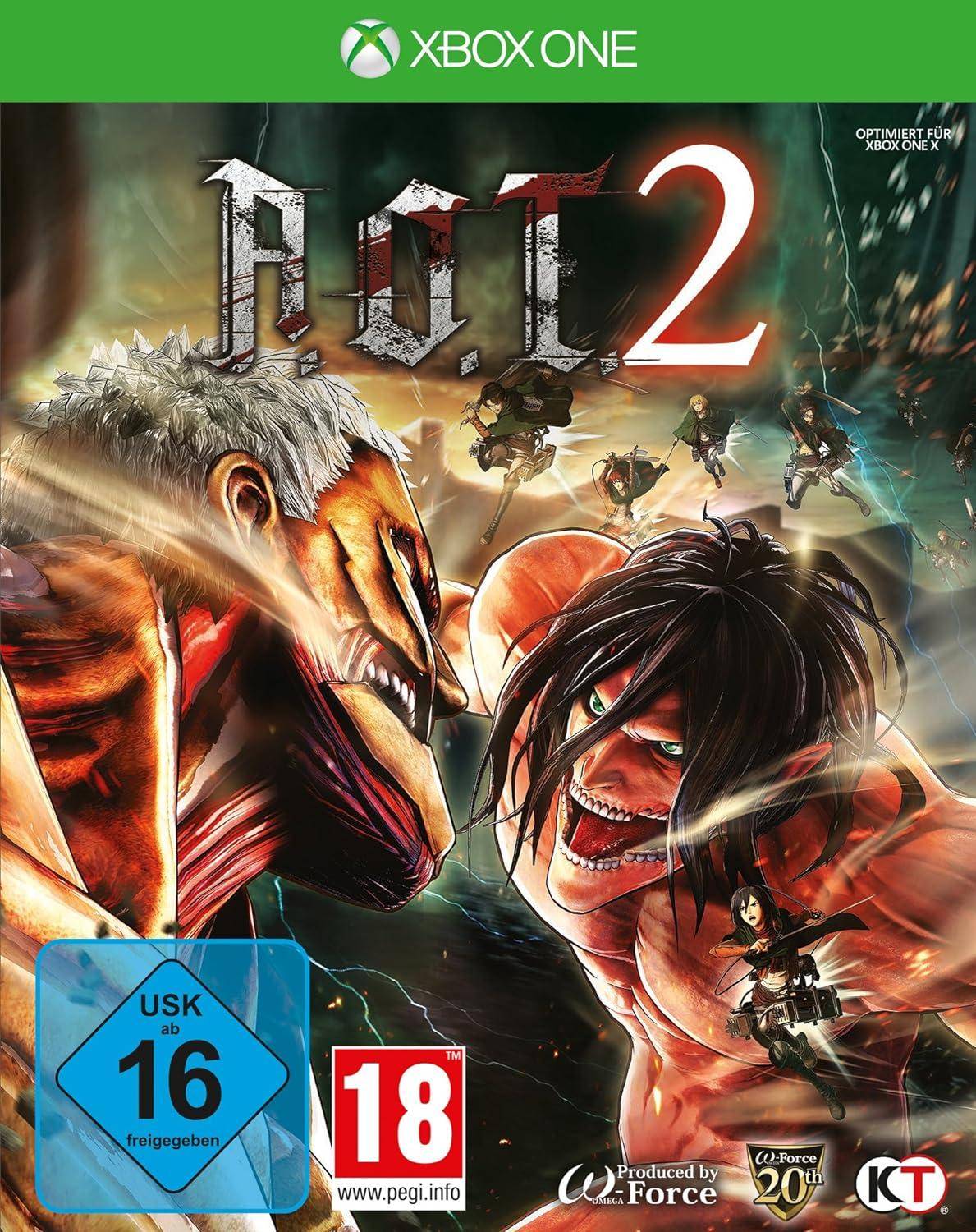XBOX One - A O T 2 Attack On Titan (Gebraucht)
