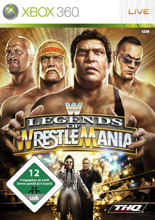 XBOX 360 - WWE Legends Of WrestleMania (Gebraucht)