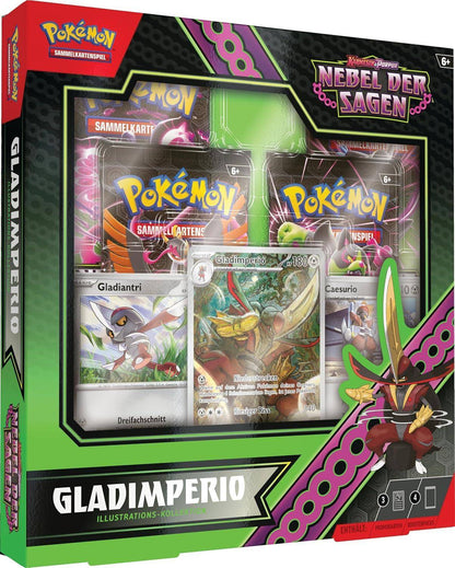 Pokémon - Illustrations-Kollektion Karmesin & Purpur: Nebel der Sagen - Gladimperio - DE