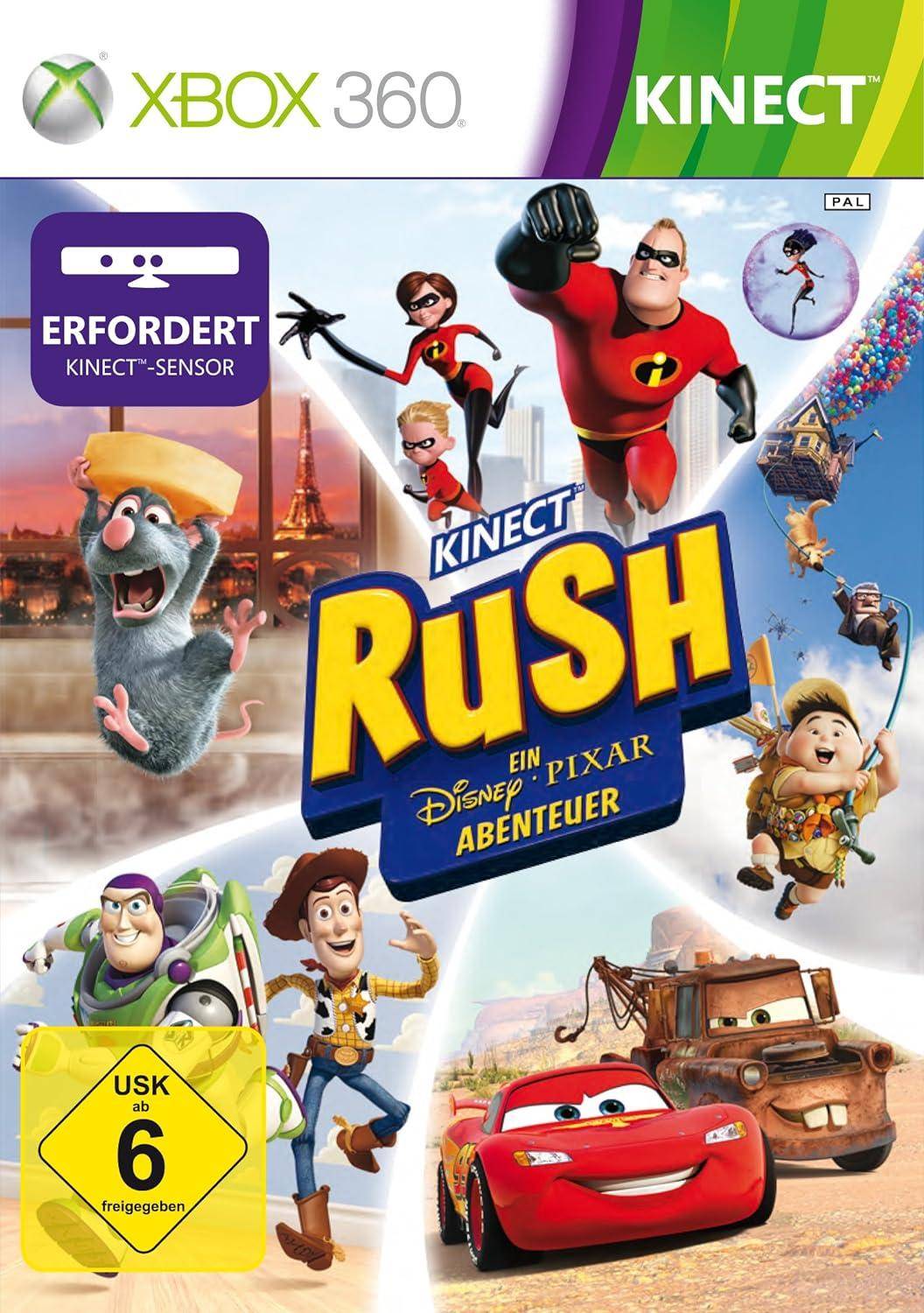 XBOX 360 - Kinect Rush Ein Disney Pixar Abenteuer (Gebraucht)