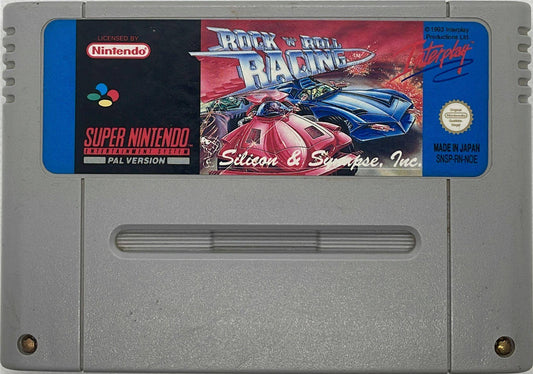 SNES - Rock N Roll Racing - Nur Modul (Gebraucht)