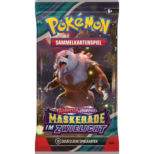 Pokémon - Booster Karmesin & Purpur: Maskerade im Zwielicht - DE