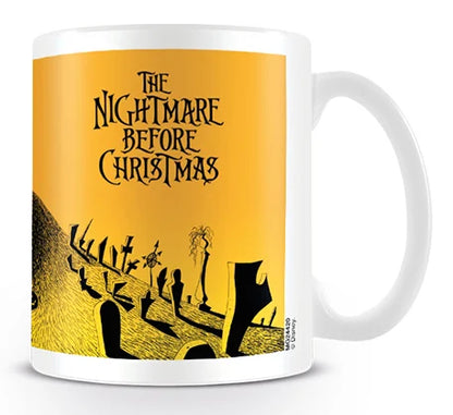 Nightmare Before Christmas - Tasse Friedhof - 315 ml