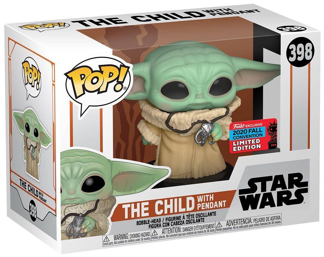 Star Wars - POP! Grogu mit Anhänger - 398