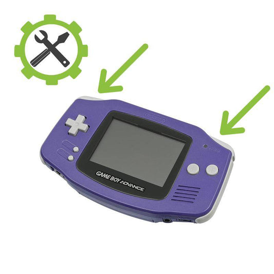 Game Boy Advance Reparatur - L + R-Taste tauschen !! NOCH NICHT ANBIETEN !!