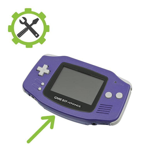 Game Boy Advance Reparatur - Alle Batterie-Kontakte tauschen