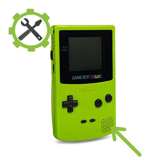 Game Boy Color Reparatur - Lautsprecher tauschen
