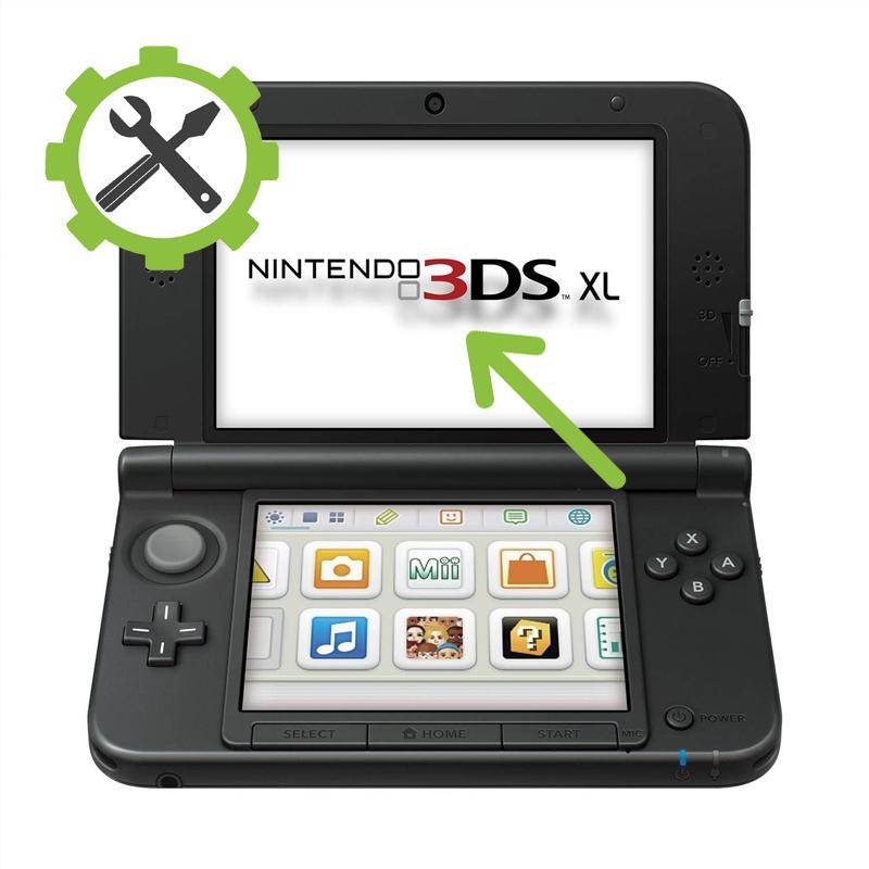 Nintendo 3DS XL Reparatur - Obere Display Scheibe tauschen (nicht Display)