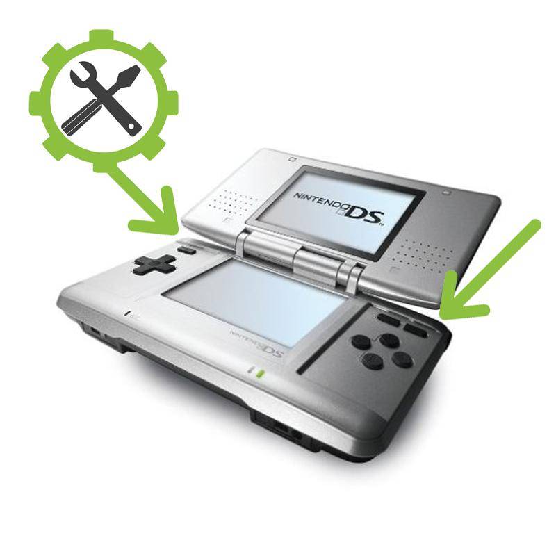 Nintendo DS Reparatur - L + R-Taste tauschen !! NOCH NICHT ANBIETEN !!