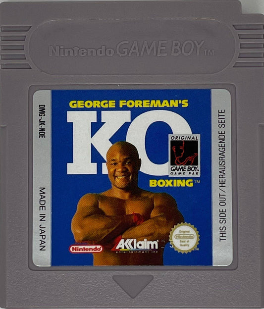 GB - George Foreman K O Boxing - Nur Modul (Gebraucht)