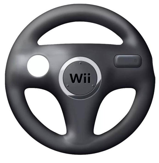 Wii - Wheel-Lenkrad - Schwarz (Gebraucht)