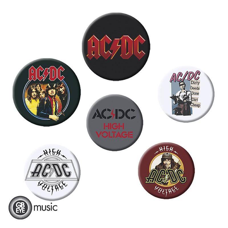 AC/DC - Pin Set Mix