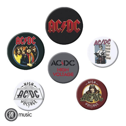 AC/DC - Pin Set Mix