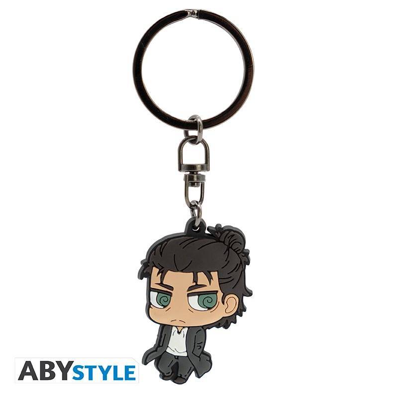 Attack on Titan - PVC Schlüsselanhänger Chibi Eren Jäger