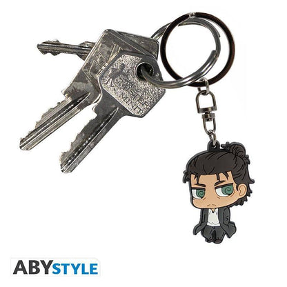 Attack on Titan - PVC Schlüsselanhänger Chibi Eren Jäger
