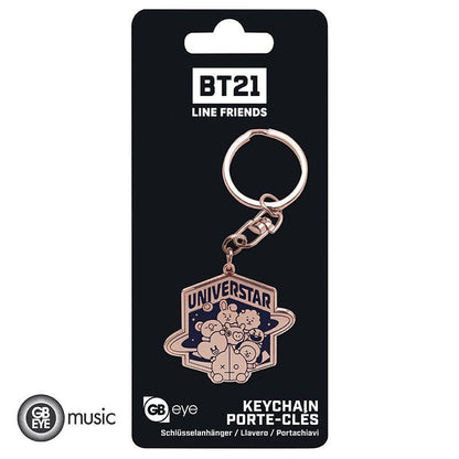 BT21 - Metall Schlüsselanhänger Universtar