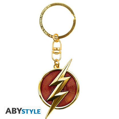 DC - Metall Schlüsselanhänger Flash Logo