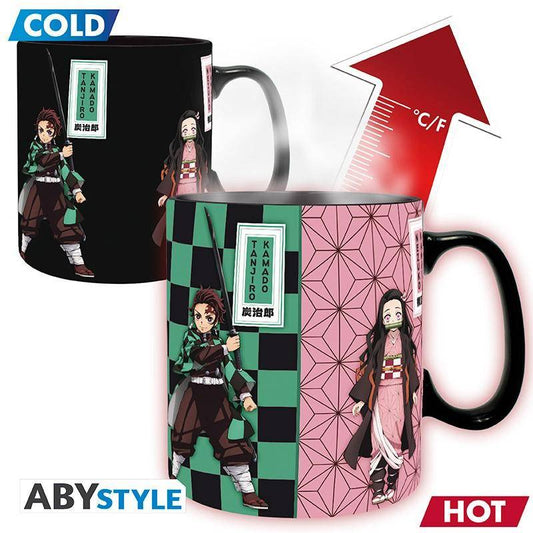 Demon Slayer - Tasse mit Thermoeffekt Dämonenjäger - 460 ml