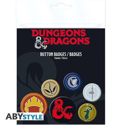 Dungeons & Dragons - Button Set Fraktionen