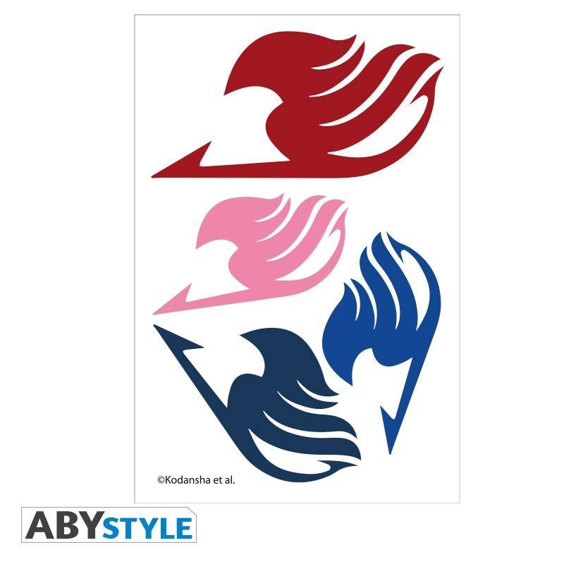 Fairy Tail - Tattoos Gildensymbol - 15 x 10cm