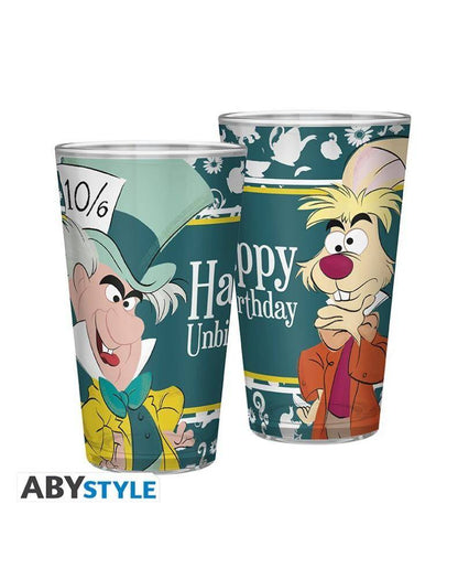 Disney - Glas Herzlichen Glückwunsch Nicht-Geburtstag - 400 ml