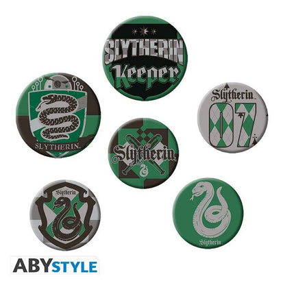 Harry Potter - Button Set Slytherin