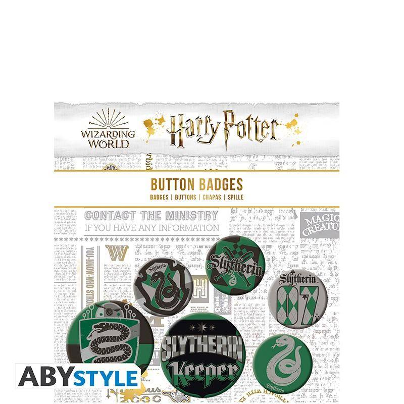 Harry Potter - Button Set Slytherin