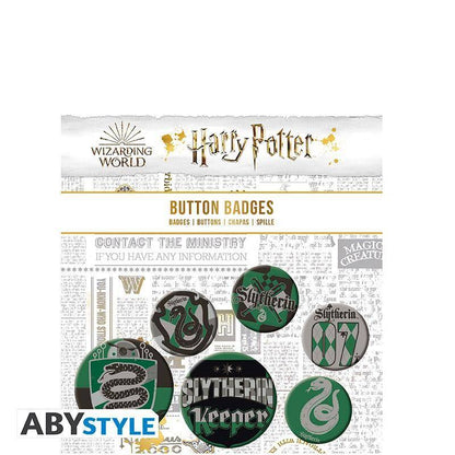 Harry Potter - Button Set Slytherin