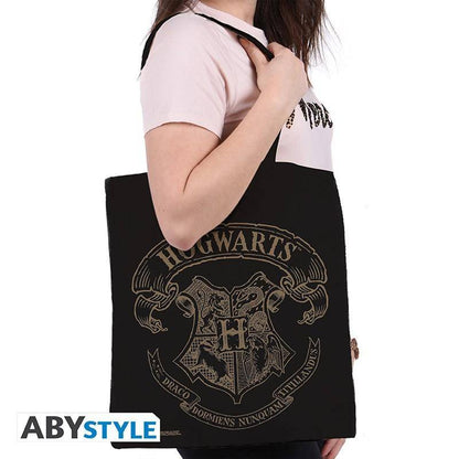 Harry Potter - Baumwolltasche Hogwarts - 37 x 42 cm