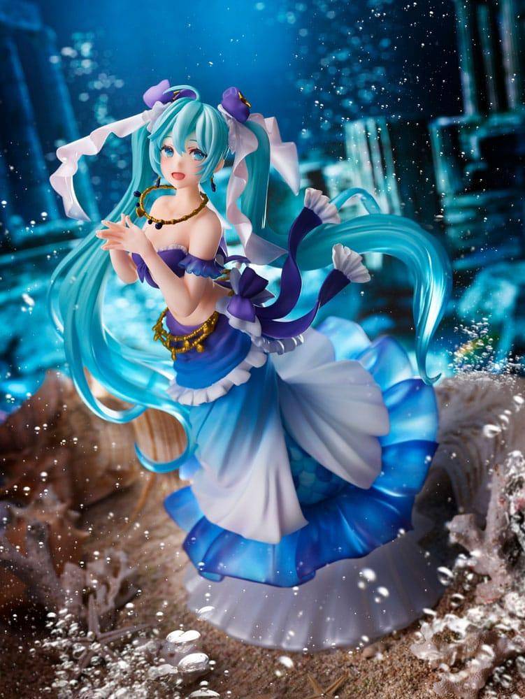 Hatsune Miku - Statue Hatsune Miku (Meerjungfrauen Prinzessin) - 21 cm